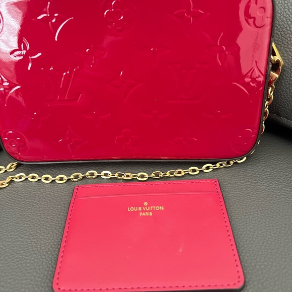 Louis Vuitton Glossy Red Crossbody Bag